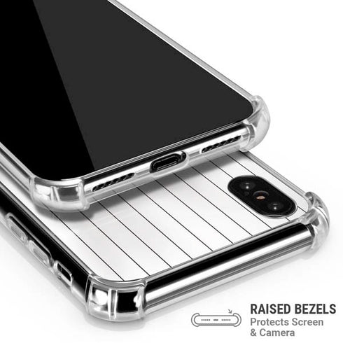 MLB San Diego Padres Home Jersey iPhone XS Max Clear Case